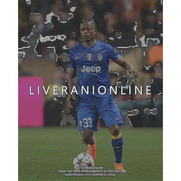 UEFA Champions League 2014/2015 Quarti di Finale Ritorno Monaco (Principato di Monaco) - 22.04.2015 Monaco-Juventus Nella Foto:Evra Patrice /Ph.Vitez-Ag. Aldo Liverani