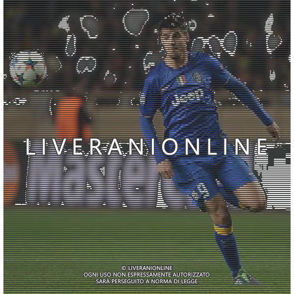 UEFA Champions League 2014/2015 Quarti di Finale Ritorno Monaco (Principato di Monaco) - 22.04.2015 Monaco-Juventus Nella Foto:Morata Alvaro /Ph.Vitez-Ag. Aldo Liverani