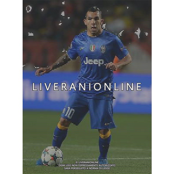 UEFA Champions League 2014/2015 Quarti di Finale Ritorno Monaco (Principato di Monaco) - 22.04.2015 Monaco-Juventus Nella Foto:Tevez Carlos /Ph.Vitez-Ag. Aldo Liverani