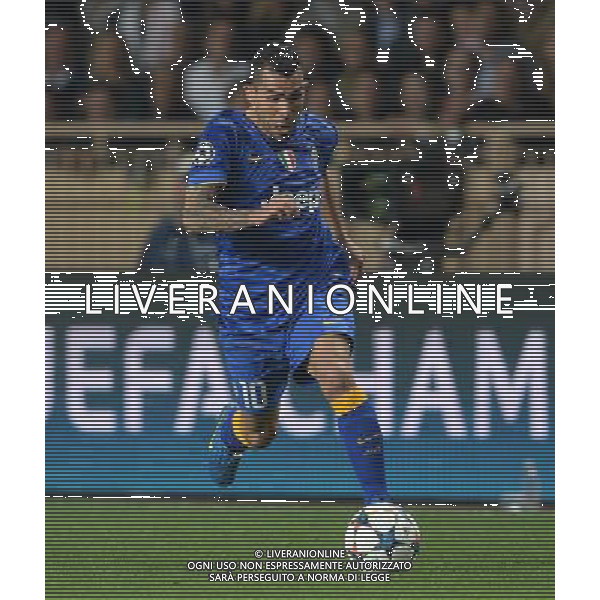 UEFA Champions League 2014/2015 Quarti di Finale Ritorno Monaco (Principato di Monaco) - 22.04.2015 Monaco-Juventus Nella Foto:Tevez Carlos /Ph.Vitez-Ag. Aldo Liverani