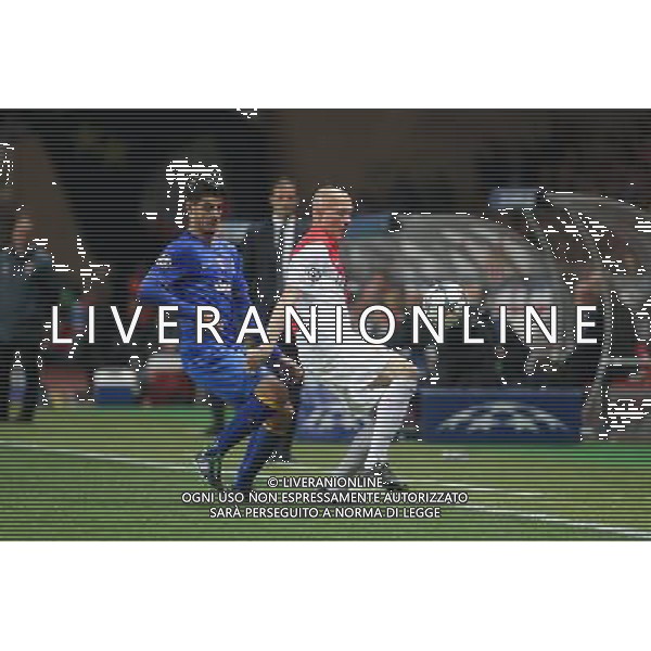 Andrea RAGGI / Alvaro MORATA - 22.04.2015 - Monaco / Juventus Turin - 1/4Finale retour Champions League Photo : Serge Haouzi / Icon Sport AG ALDO LIVERANI SAS ONLY ITALY