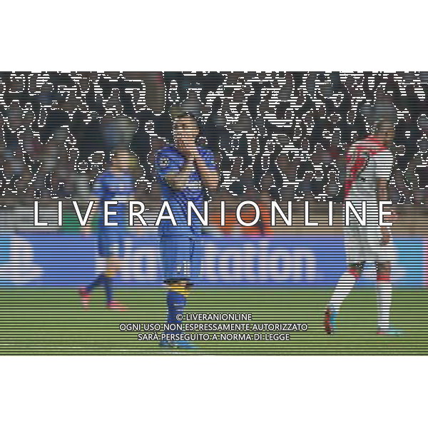Carlos TEVEZ - 22.04.2015 - Monaco / Juventus Turin - 1/4Finale retour Champions League Photo : Serge Haouzi / Icon Sport AG ALDO LIVERANI SAS ONLY ITALY
