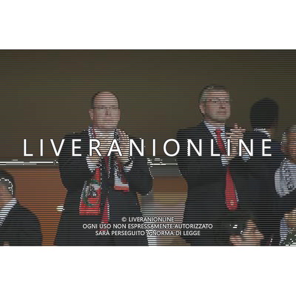 Dmitri RYBOLOVLEV / Prince ALBERT de Monaco - 22.04.2015 - Monaco / Juventus Turin - 1/4Finale retour Champions League Photo : Serge Haouzi / Icon Sport AG ALDO LIVERANI SAS ONLY ITALY