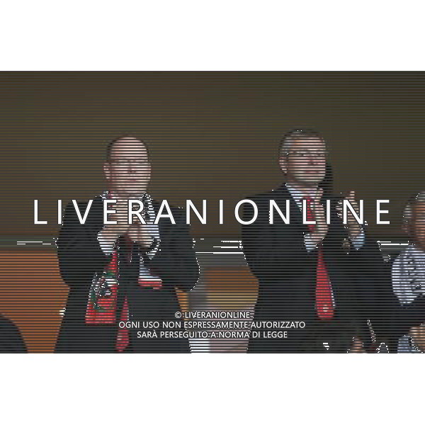 Dmitri RYBOLOVLEV / Prince ALBERT de Monaco - 22.04.2015 - Monaco / Juventus Turin - 1/4Finale retour Champions League Photo : Serge Haouzi / Icon Sport AG ALDO LIVERANI SAS ONLY ITALY