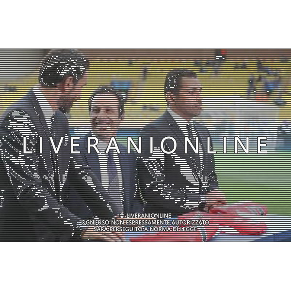 Robert PIRES / Ludovic GIULY / Sonny ANDERSON - 22.04.2015 - Monaco / Juventus Turin - 1/4Finale retour Champions League Photo : Serge Haouzi / Icon Sport AG ALDO LIVERANI SAS ONLY ITALY