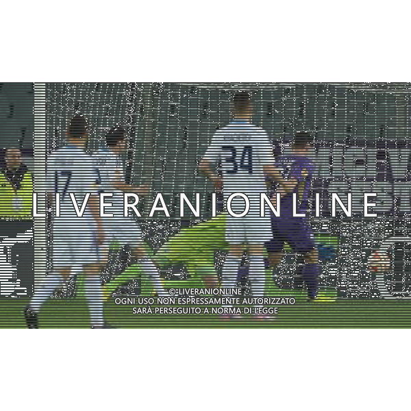 UEFA Europa League 2014/2015 Quarti di Finale Ritorno Firenze - 23.04.2015 Fiorentina-Dinamo Kiev Nella Foto: il gol annullato a gomez /Ph.Vitez-Ag. Aldo Liverani