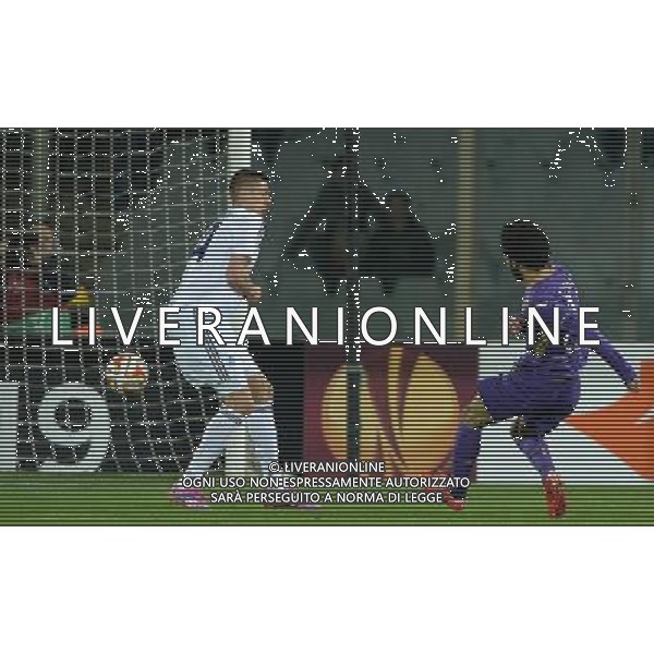 UEFA Europa League 2014/2015 Quarti di Finale Ritorno Firenze - 23.04.2015 Fiorentina-Dinamo Kiev Nella Foto:occasione di salah parata /Ph.Vitez-Ag. Aldo Liverani