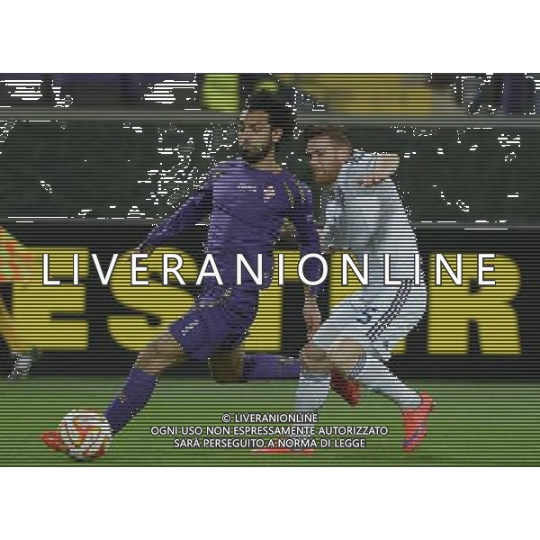 UEFA Europa League 2014/2015 Quarti di Finale Ritorno Firenze - 23.04.2015 Fiorentina-Dinamo Kiev Nella Foto:salah e antunes /Ph.Vitez-Ag. Aldo Liverani