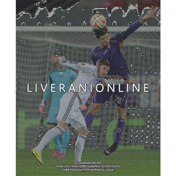 UEFA Europa League 2014/2015 Quarti di Finale Ritorno Firenze - 23.04.2015 Fiorentina-Dinamo Kiev Nella Foto:alonso-kalitvintsev /Ph.Vitez-Ag. Aldo Liverani