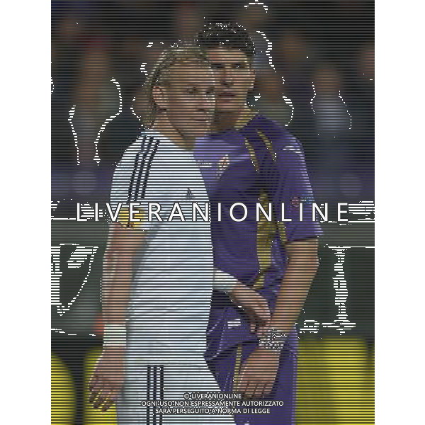UEFA Europa League 2014/2015 Quarti di Finale Ritorno Firenze - 23.04.2015 Fiorentina-Dinamo Kiev Nella Foto:vida e mario gomez /Ph.Vitez-Ag. Aldo Liverani