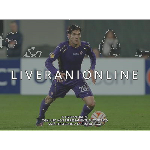 UEFA Europa League 2014/2015 Quarti di Finale Ritorno Firenze - 23.04.2015 Fiorentina-Dinamo Kiev Nella Foto:Alonso Marcos /Ph.Vitez-Ag. Aldo Liverani