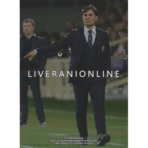 UEFA Europa League 2014/2015 Quarti di Finale Ritorno Firenze - 23.04.2015 Fiorentina-Dinamo Kiev Nella Foto:Montella Vincenzo /Ph.Vitez-Ag. Aldo Liverani