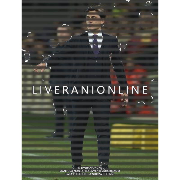 UEFA Europa League 2014/2015 Quarti di Finale Ritorno Firenze - 23.04.2015 Fiorentina-Dinamo Kiev Nella Foto:Montella Vincenzo /Ph.Vitez-Ag. Aldo Liverani