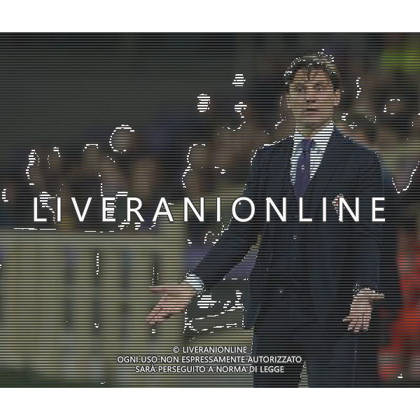 UEFA Europa League 2014/2015 Quarti di Finale Ritorno Firenze - 23.04.2015 Fiorentina-Dinamo Kiev Nella Foto:Montella Vincenzo /Ph.Vitez-Ag. Aldo Liverani
