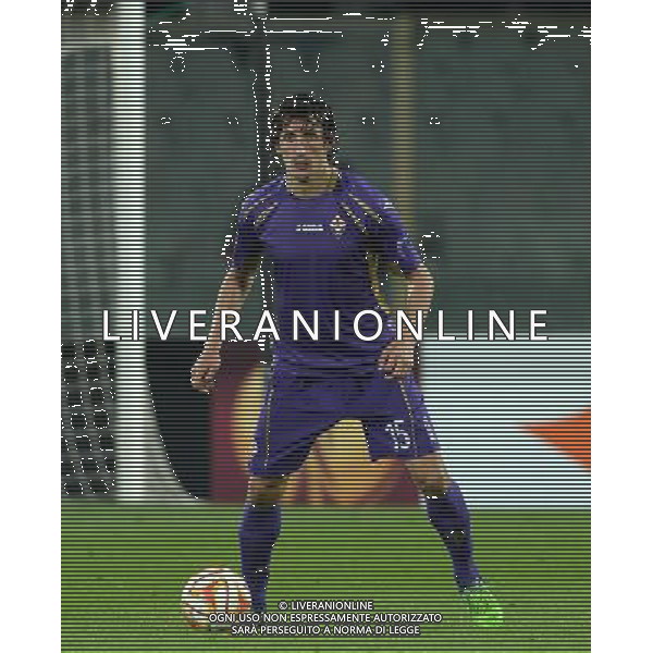 UEFA Europa League 2014/2015 Quarti di Finale Ritorno Firenze - 23.04.2015 Fiorentina-Dinamo Kiev Nella Foto:Savic Stefan /Ph.Vitez-Ag. Aldo Liverani