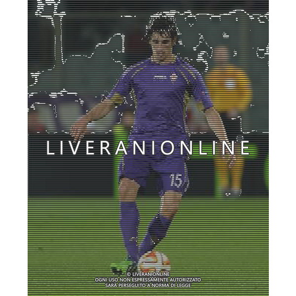UEFA Europa League 2014/2015 Quarti di Finale Ritorno Firenze - 23.04.2015 Fiorentina-Dinamo Kiev Nella Foto:Savic Stefan /Ph.Vitez-Ag. Aldo Liverani