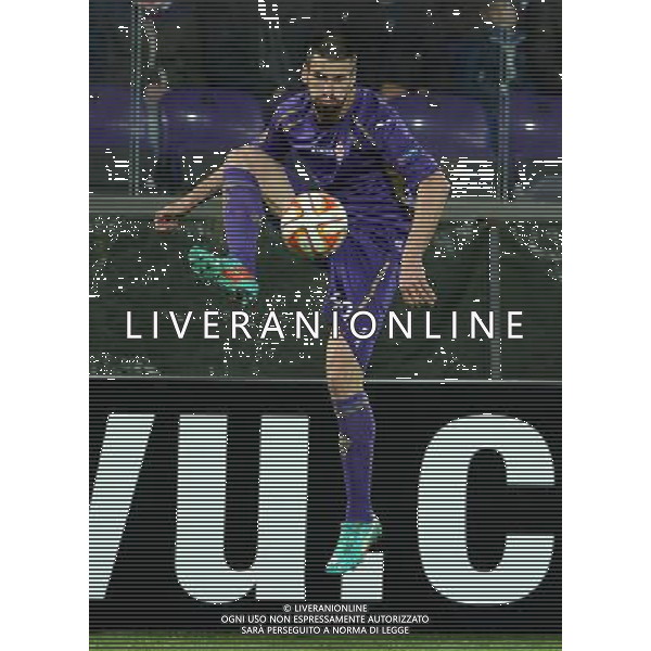 UEFA Europa League 2014/2015 Quarti di Finale Ritorno Firenze - 23.04.2015 Fiorentina-Dinamo Kiev Nella Foto:Tomovic Nenad /Ph.Vitez-Ag. Aldo Liverani