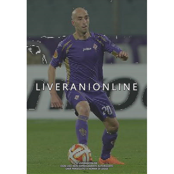 UEFA Europa League 2014/2015 Quarti di Finale Ritorno Firenze - 23.04.2015 Fiorentina-Dinamo Kiev Nella Foto:Borja Valero /Ph.Vitez-Ag. Aldo Liverani