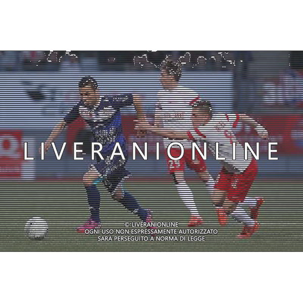 Karim AZAMOUM - 24.04.2015 - Nancy / Troyes - 33eme journee de Ligue 2 Photo : Fred Marvaux / Icon Sport /Agenzia Aldo Liverani Sas - ITALY ONLY - EDITORIAL USE ONLY