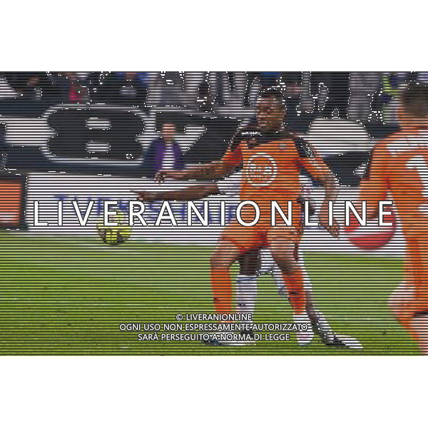 Jordan AYEW - 24.04.2015 - Marseille / Lorient - 34eme journee de Ligue 1 Photo : Gaston Petrelli / Icon Sport /Agenzia Aldo Liverani Sas - ITALY ONLY - EDITORIAL USE ONLY