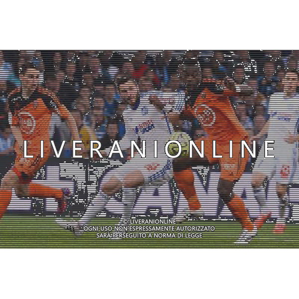 Andre Pierre GIGNAC - 24.04.2015 - Marseille / Lorient - 34eme journee de Ligue 1 Photo : Gaston Petrelli / Icon Sport /Agenzia Aldo Liverani Sas - ITALY ONLY - EDITORIAL USE ONLY