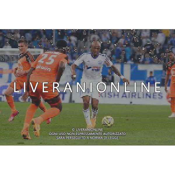 Andre AYEW - 24.04.2015 - Marseille / Lorient - 34eme journee de Ligue 1 Photo : Gaston Petrelli / Icon Sport /Agenzia Aldo Liverani Sas - ITALY ONLY - EDITORIAL USE ONLY
