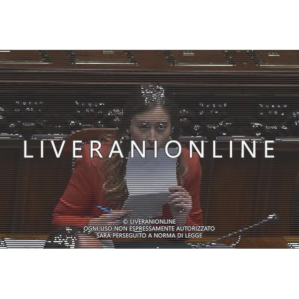 Roma - 27/04/2015 - Montecitorio - Discussione generale sulla legge elettorale - nella foto: Maria Elena Boschi / Ph. Fabrizio Corradetti - Ag. Aldo Liverani Sas