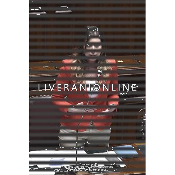 Roma - 27/04/2015 - Montecitorio - Discussione generale sulla legge elettorale - nella foto: Maria Elena Boschi / Ph. Fabrizio Corradetti - Ag. Aldo Liverani Sas