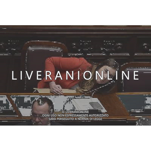 Roma - 27/04/2015 - Montecitorio - Discussione generale sulla legge elettorale - nella foto: Maria Elena Boschi / Ph. Fabrizio Corradetti - Ag. Aldo Liverani Sas