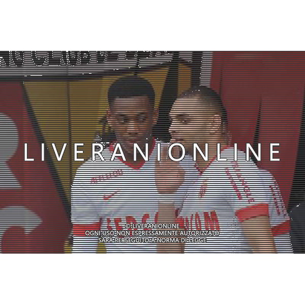 Anthony MARTIAL / Layvin KURZAWA - 26.04.2015 - Lens / Monaco - 34eme journee de Ligue 1 Photo : Nolwenn Le Gouic / Icon Sport /Agenzia Aldo Liverani sas - ITALY ONLY - EDITORIAL USE ONLY