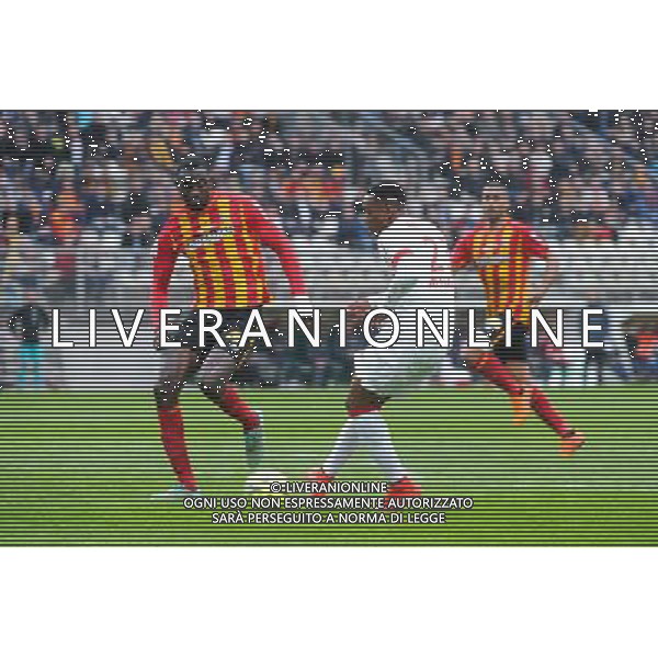 Goal Anthony MARTIAL / Abdoul BA - 26.04.2015 - Lens / Monaco - 34eme journee de Ligue 1 Photo : Nolwenn Le Gouic / Icon Sport /Agenzia Aldo Liverani sas - ITALY ONLY - EDITORIAL USE ONLY
