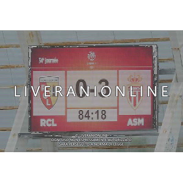Illustration Score - 26.04.2015 - Lens / Monaco - 34eme journee de Ligue 1 Photo : Nolwenn Le Gouic / Icon Sport /Agenzia Aldo Liverani sas - ITALY ONLY - EDITORIAL USE ONLY