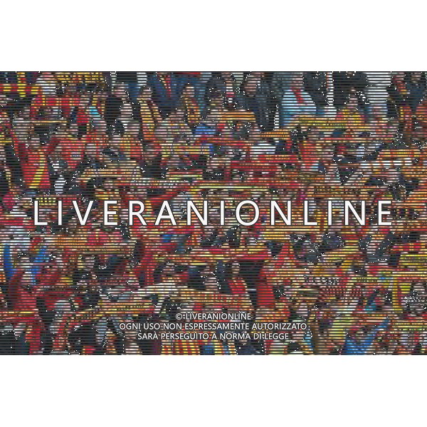 Supporters Lens - 26.04.2015 - Lens / Monaco - 34eme journee de Ligue 1 Photo : Nolwenn Le Gouic / Icon Sport /Agenzia Aldo Liverani sas - ITALY ONLY - EDITORIAL USE ONLY