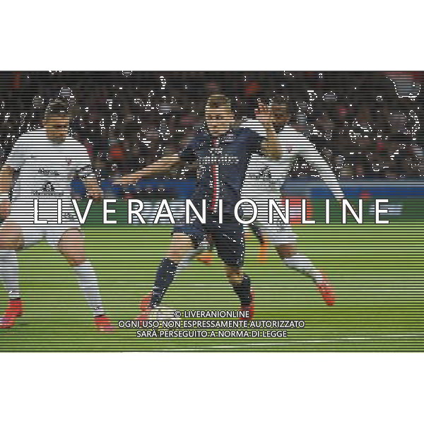 Lucas DIGNE - 28.04.2015 - Paris Saint Germain / Metz - Match en retard - 32eme journee Ligue 1 Photo : Nolwenn Le Gouic / Icon Sport /Agenzia Aldo Liverani sas - ITALY ONLY - EDITORIAL USE ONLY