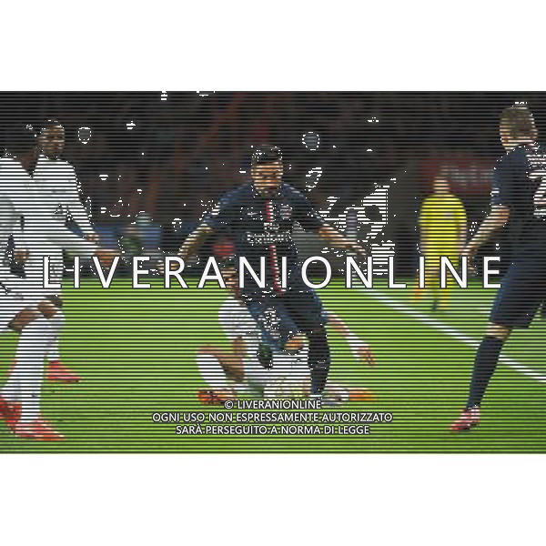 Ezequiel LAVEZZI - 28.04.2015 - Paris Saint Germain / Metz - Match en retard - 32eme journee Ligue 1 Photo : Nolwenn Le Gouic / Icon Sport /Agenzia Aldo Liverani sas - ITALY ONLY - EDITORIAL USE ONLY