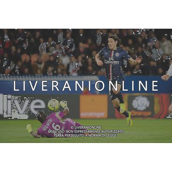 Goal Edinson CAVANI - 28.04.2015 - Paris Saint Germain / Metz - Match en retard - 32eme journee Ligue 1 Photo : Nolwenn Le Gouic / Icon Sport /Agenzia Aldo Liverani sas - ITALY ONLY - EDITORIAL USE ONLY