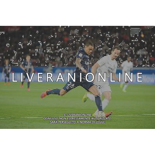Goal Gregory Van der Wiel - 28.04.2015 - Paris Saint Germain / Metz - Match en retard - 32eme journee Ligue 1 Photo : Nolwenn Le Gouic / Icon Sport /Agenzia Aldo Liverani sas - ITALY ONLY - EDITORIAL USE ONLY