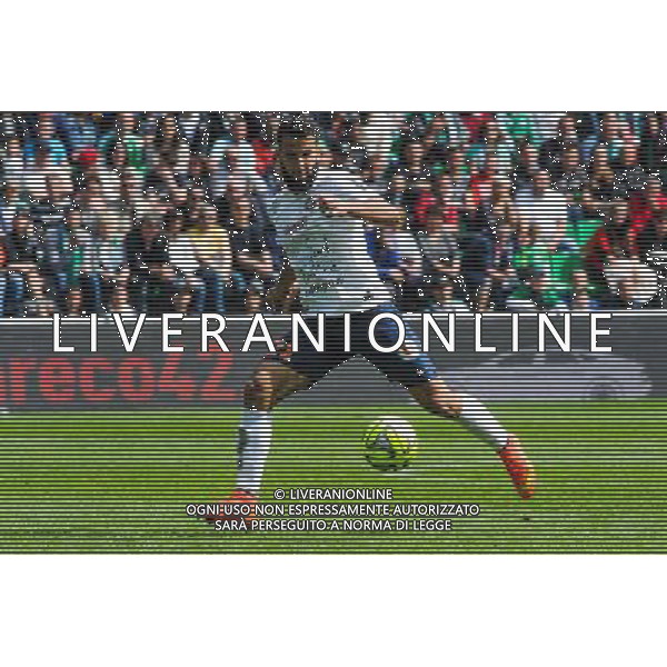 Abdelhamid EL KAOUTARI - 26.04.2015 - Saint Etienne / Montpellier - 34eme journee de Ligue 1 Photo : Jean Paul Thomas / Icon Sport /Agenzia Aldo Liverani sas - ITALY ONLY - EDITORIAL USE ONLY