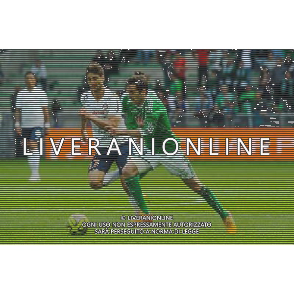Benjamin CORGNET - 26.04.2015 - Saint Etienne / Montpellier - 34eme journee de Ligue 1 Photo : Jean Paul Thomas / Icon Sport /Agenzia Aldo Liverani sas - ITALY ONLY - EDITORIAL USE ONLY