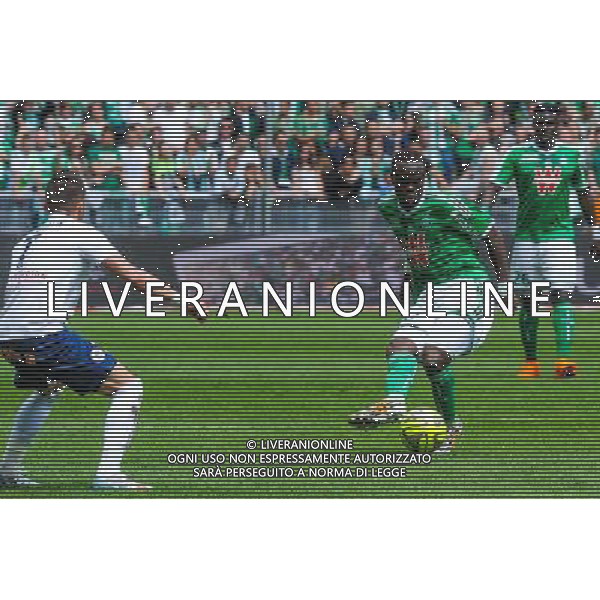 Ismael DIOMANDE - 26.04.2015 - Saint Etienne / Montpellier - 34eme journee de Ligue 1 Photo : Jean Paul Thomas / Icon Sport /Agenzia Aldo Liverani sas - ITALY ONLY - EDITORIAL USE ONLY