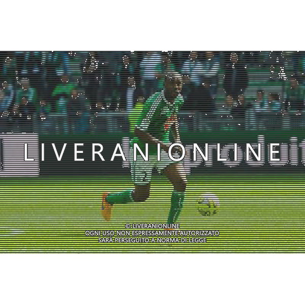 Kevin THEOPHILE CATHERINE - 26.04.2015 - Saint Etienne / Montpellier - 34eme journee de Ligue 1 Photo : Jean Paul Thomas / Icon Sport /Agenzia Aldo Liverani sas - ITALY ONLY - EDITORIAL USE ONLY