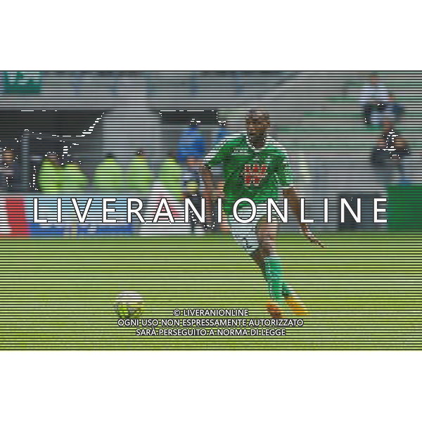 Kevin THEOPHILE CATHERINE - 26.04.2015 - Saint Etienne / Montpellier - 34eme journee de Ligue 1 Photo : Jean Paul Thomas / Icon Sport /Agenzia Aldo Liverani sas - ITALY ONLY - EDITORIAL USE ONLY