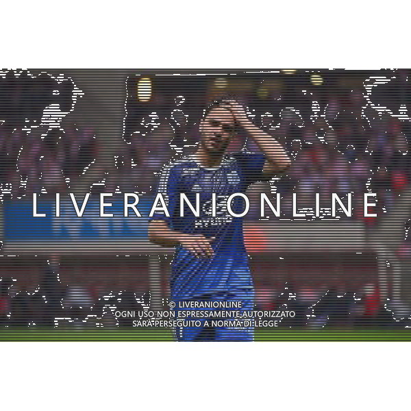 Clement GRENIER - 26.04.2015 - Reims / Lyon - 34eme journee de Ligue 1 Photo : David Winter / Icon Sport /Agenzia Aldo Liverani sas - ITALY ONLY - EDITORIAL USE ONLY