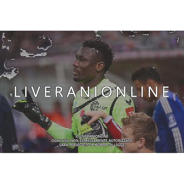 Kossi AGASSA - 26.04.2015 - Reims / Lyon - 34eme journee de Ligue 1 Photo : David Winter / Icon Sport /Agenzia Aldo Liverani sas - ITALY ONLY - EDITORIAL USE ONLY