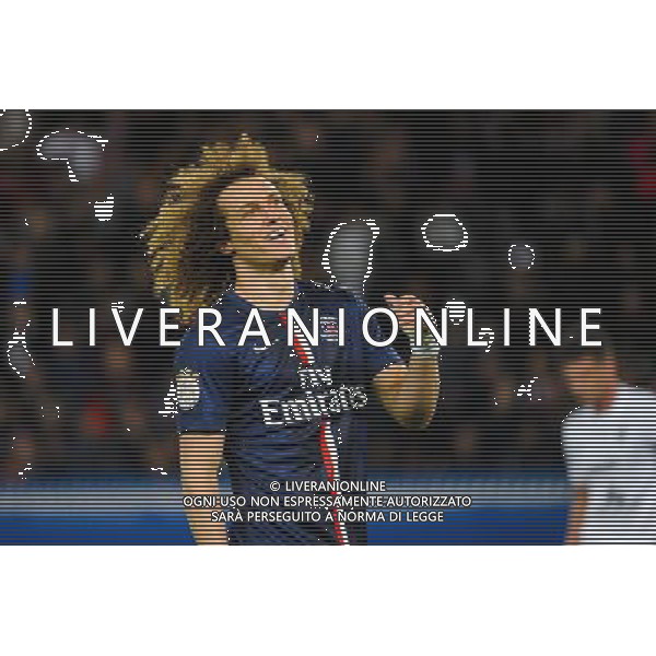 David LUIZ - 28.04.2015 - Paris Saint Germain / Metz - Match en retard - 32eme journee Ligue 1 Photo : Nolwenn Le Gouic / Icon Sport AG ALDO LIVERANI SAS ONLY ITALY
