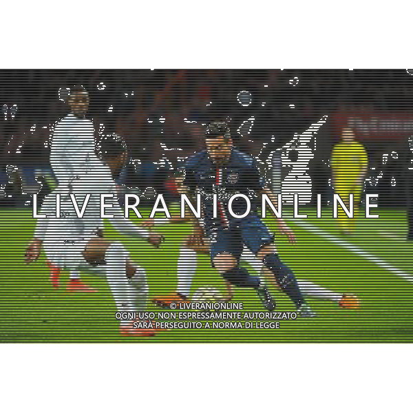 Ezequiel LAVEZZI - 28.04.2015 - Paris Saint Germain / Metz - Match en retard - 32eme journee Ligue 1 Photo : Nolwenn Le Gouic / Icon Sport AG ALDO LIVERANI SAS ONLY ITALY