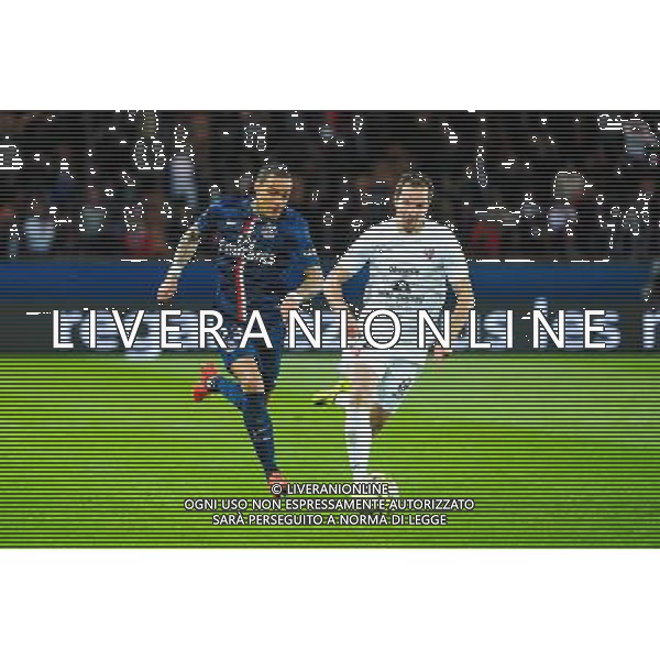 Gregory VAN DER WIEL / Kevin LEJEUNE - 28.04.2015 - Paris Saint Germain / Metz - Match en retard - 32eme journee Ligue 1 Photo : Nolwenn Le Gouic / Icon Sport AG ALDO LIVERANI SAS ONLY ITALY