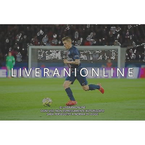 Lucas DIGNE - 28.04.2015 - Paris Saint Germain / Metz - Match en retard - 32eme journee Ligue 1 Photo : Nolwenn Le Gouic / Icon Sport AG ALDO LIVERANI SAS ONLY ITALY