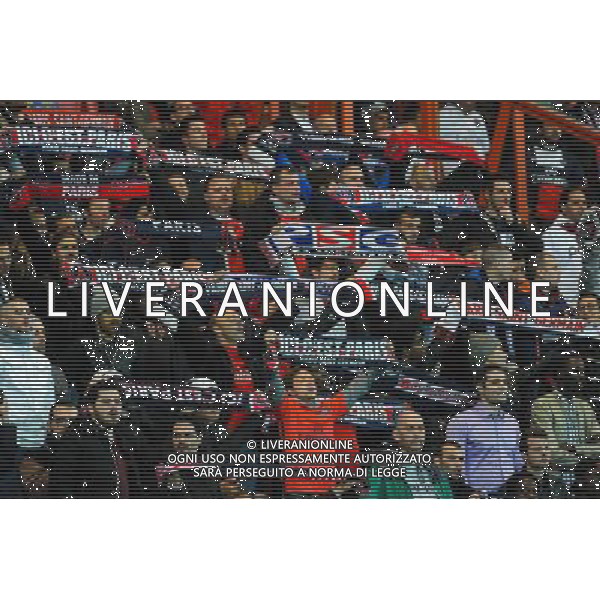 Supporters PSG - 28.04.2015 - Paris Saint Germain / Metz - Match en retard - 32eme journee Ligue 1 Photo : Nolwenn Le Gouic / Icon Sport AG ALDO LIVERANI SAS ONLY ITALY