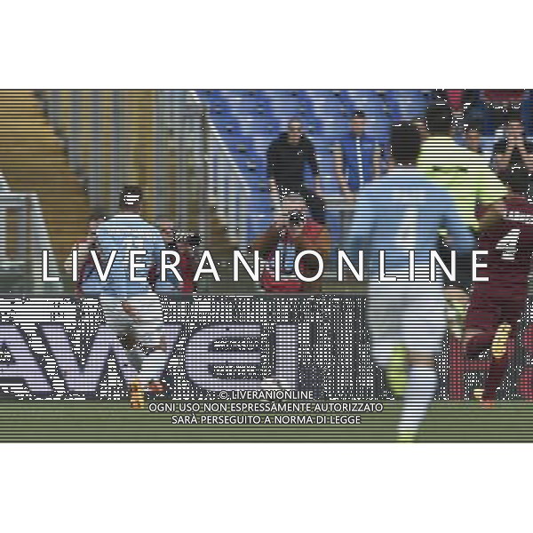 Roma - 01/05/2015 - Stadio Olimpico - Ritorno Finale Tim Cup Primavera 2014-2015 - SS Lazio vs AS Roma - nella foto: Il gol di Cristopher Oikonomidis / Ph. Fabrizio Corradetti - Ag. Aldo Liverani sas